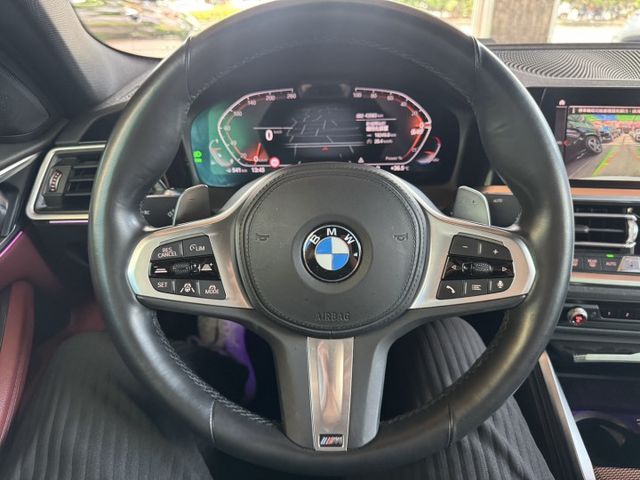 正22年出廠420I COUPE⭕全車消光白貼膜⭕小改款尾燈⭕原鈑件✅黃金眼大燈✅水晶排檔桿✅5AU輔助✅外觀空力套件✅  第13張相片