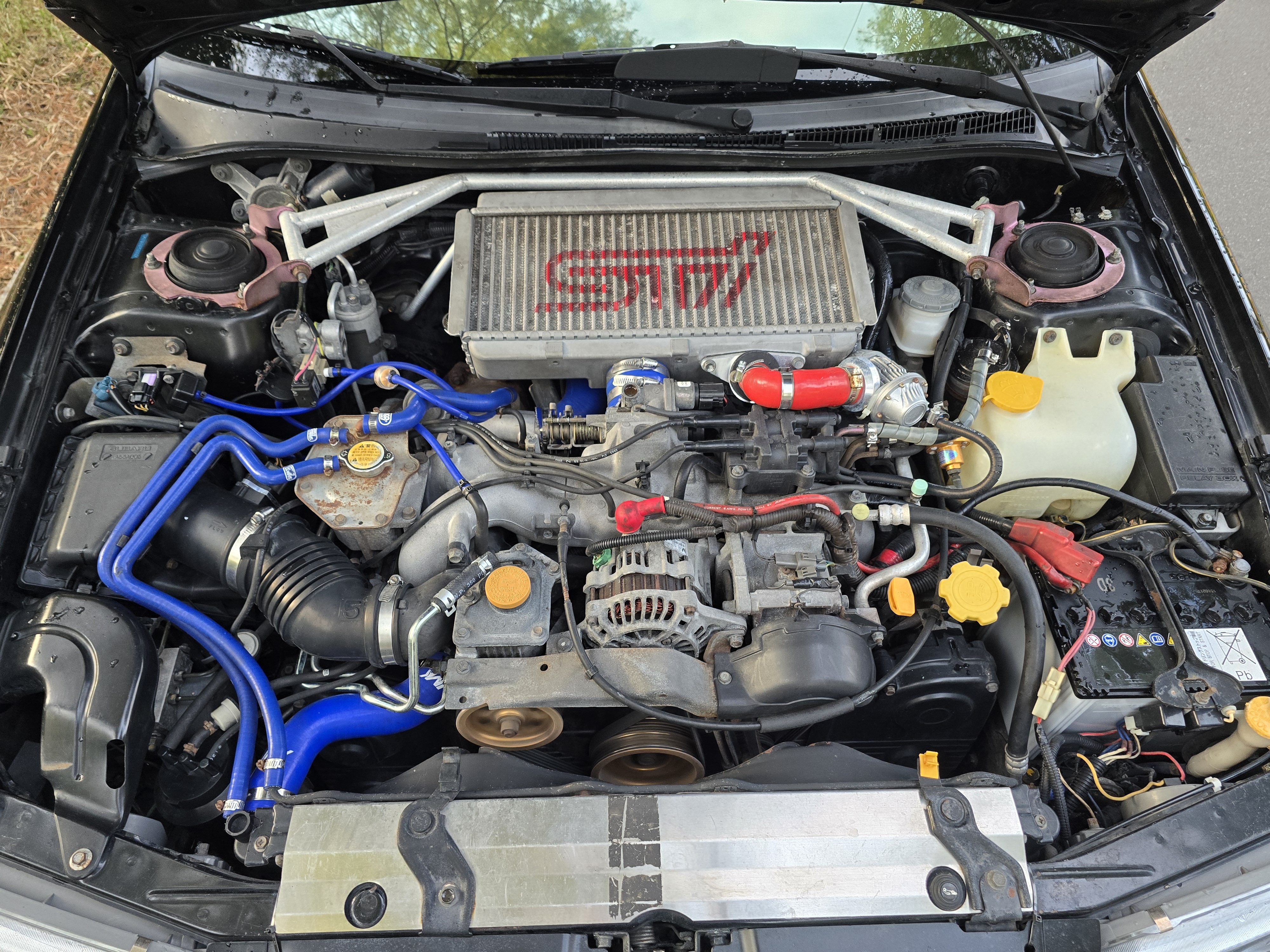 售：SUBARU速巴陸 GF8手排渦輪精品車 正跑17萬 原版件 無惡改亂超！歡迎看車  第7張相片