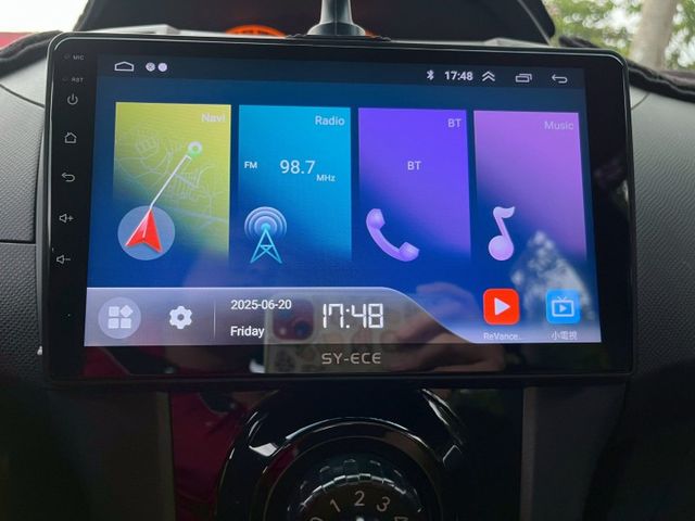 省油省稅首選小車/內外氣氛漂亮/HID頭燈/雙安/低里程/大螢幕安卓機/已認證/可貸款  第11張相片