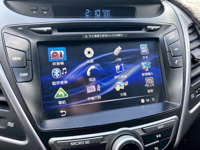 一手車原鈑件/EX旗艦版/免鑰匙/排氣管閥門/方向盤/空力套件/6安/倒車顯影/分區溫控/可貸款  第13張相片