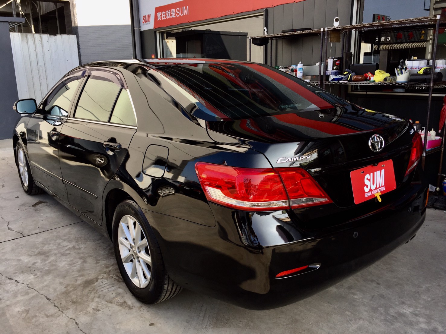 2011 霸氣黑 豐田 toyota 冠美麗 camry  第4張相片