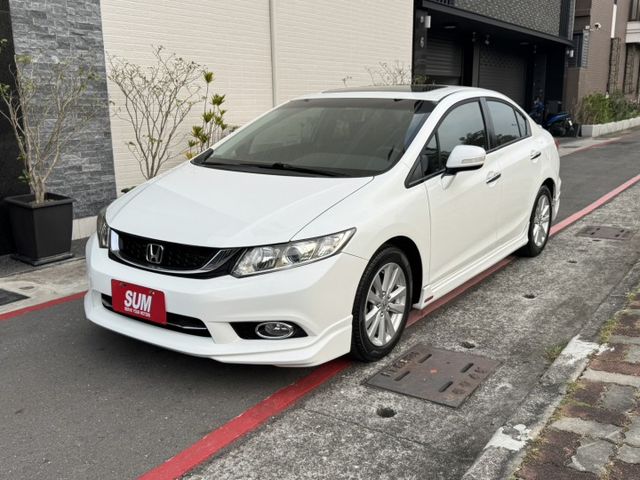 1.8VTI-S➤2014年CIVIC  全車無限包-天窗-安卓機-內外漂亮一手車原廠保養-可全貸  第2張相片