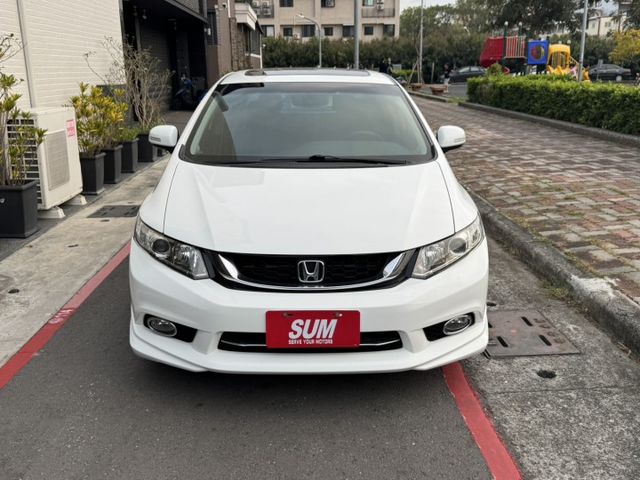 1.8VTI-S➤2014年CIVIC  全車無限包-天窗-安卓機-內外漂亮一手車原廠保養-可全貸  第3張相片