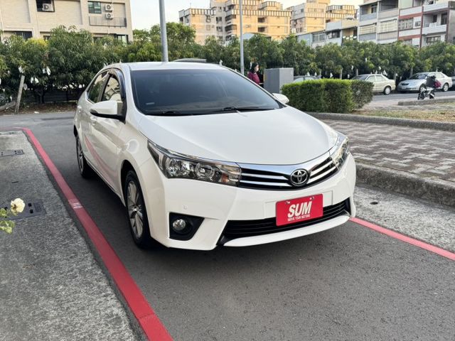 僅跑7萬➤ALTIS 1.8 白色超美-黑內裝-精裝版-省油省稅保值-代步首選  第4張相片