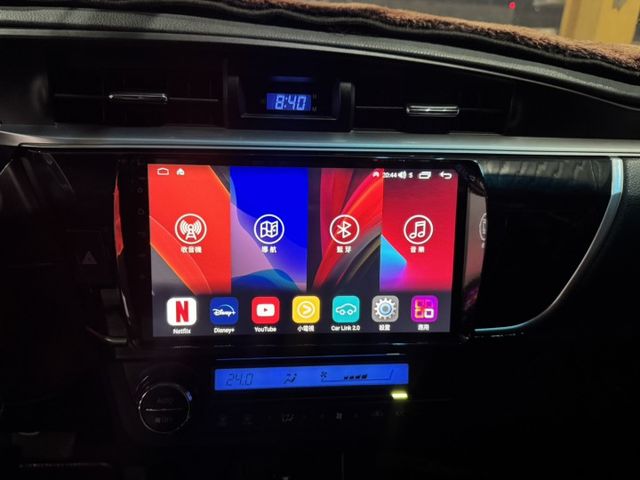 僅跑7萬➤ALTIS 1.8 白色超美-黑內裝-精裝版-省油省稅保值-代步首選  第12張相片