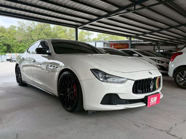 MASERATI GHIBLI/頂級SQ4/原鈑件/全時四輪傳動  第2張相片