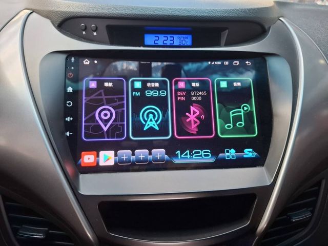 2013年 Elantra 1.8 豪華版 (實際配備以現場實車為準)  第8張相片