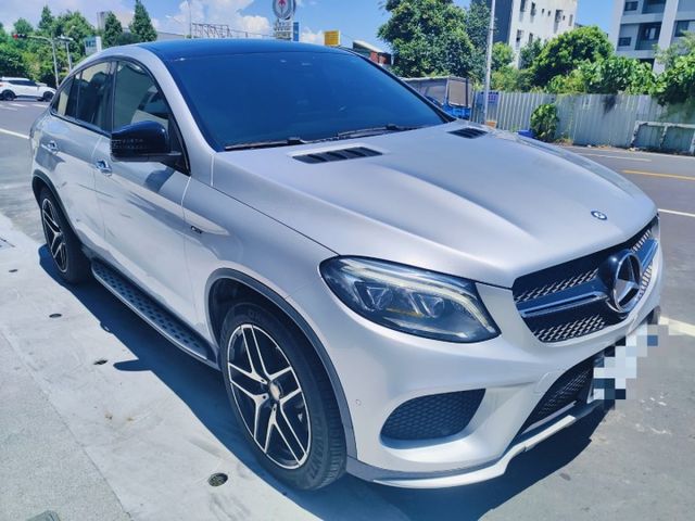BENZ 2016 GLE450 AMG Coupe 夜色套件 盲點偵測 360環景  第3張相片