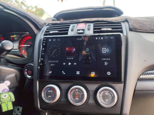 2014 速霸陸WRX 跑9.7萬 TEIN墊子阻尼避震器 四出尾管加閥門 18吋鍛造鋁圈 安卓主機  第14張相片