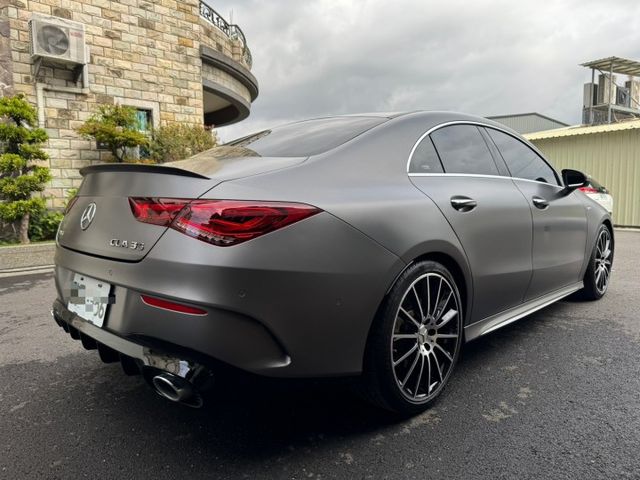 CLA35 AMG 原廠選配消光灰  ACC跟車 車道偏離 全景天窗 I-key摸門 自動停車 記憶座椅 LED頭燈 換  第4張相片