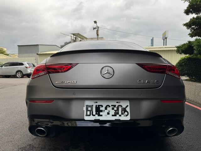 CLA35 AMG 原廠選配消光灰  ACC跟車 車道偏離 全景天窗 I-key摸門 自動停車 記憶座椅 LED頭燈 換  第5張相片