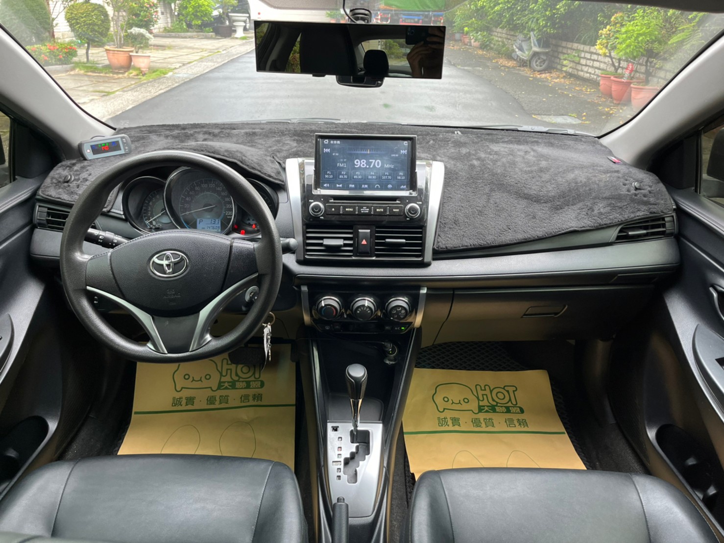 2015年TOYOTA VIOS可車換車〃零元購車〃免頭期款〃可全額貸款〃超貸拿現金  第14張相片