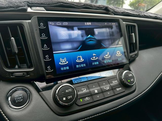 ✨2016年 TOYOTA RAV4 2.0 豪華版✨恆溫空調✨倒車顯影✨I-KEY✨駕駛座電動椅✨里程保證✨實車實價  第14張相片