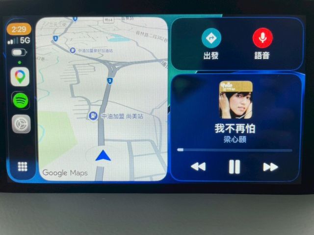 頂規Premium版/駕駛座8向電調/雙前座導流式通風椅/ALH智慧頭燈/電尾門含腳踢/HUD抬顯/無線CARPLAY  第12張相片