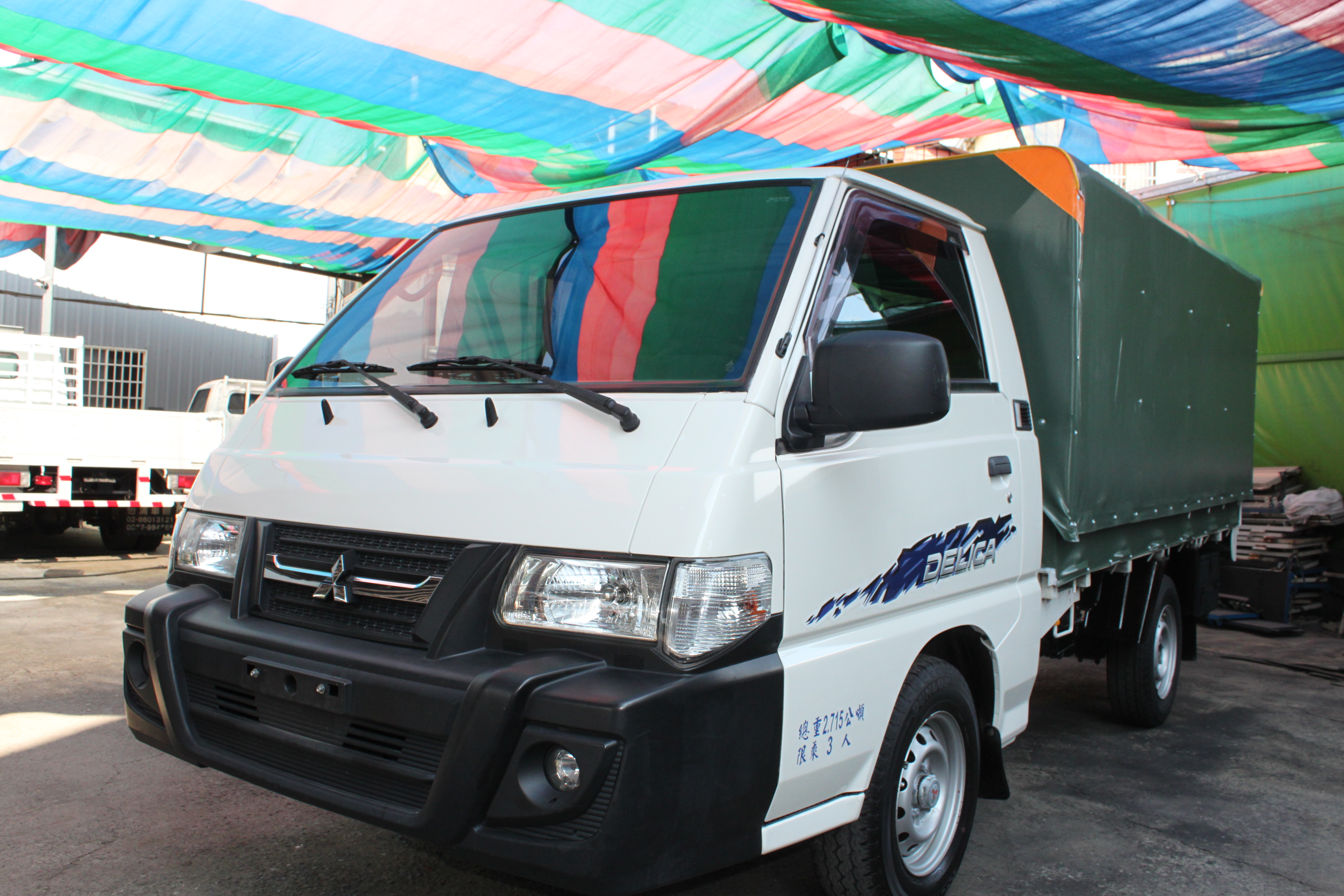 2019年得利卡配備油壓自動升降升降帆布.原板件原廠保養里程保證  第3張相片