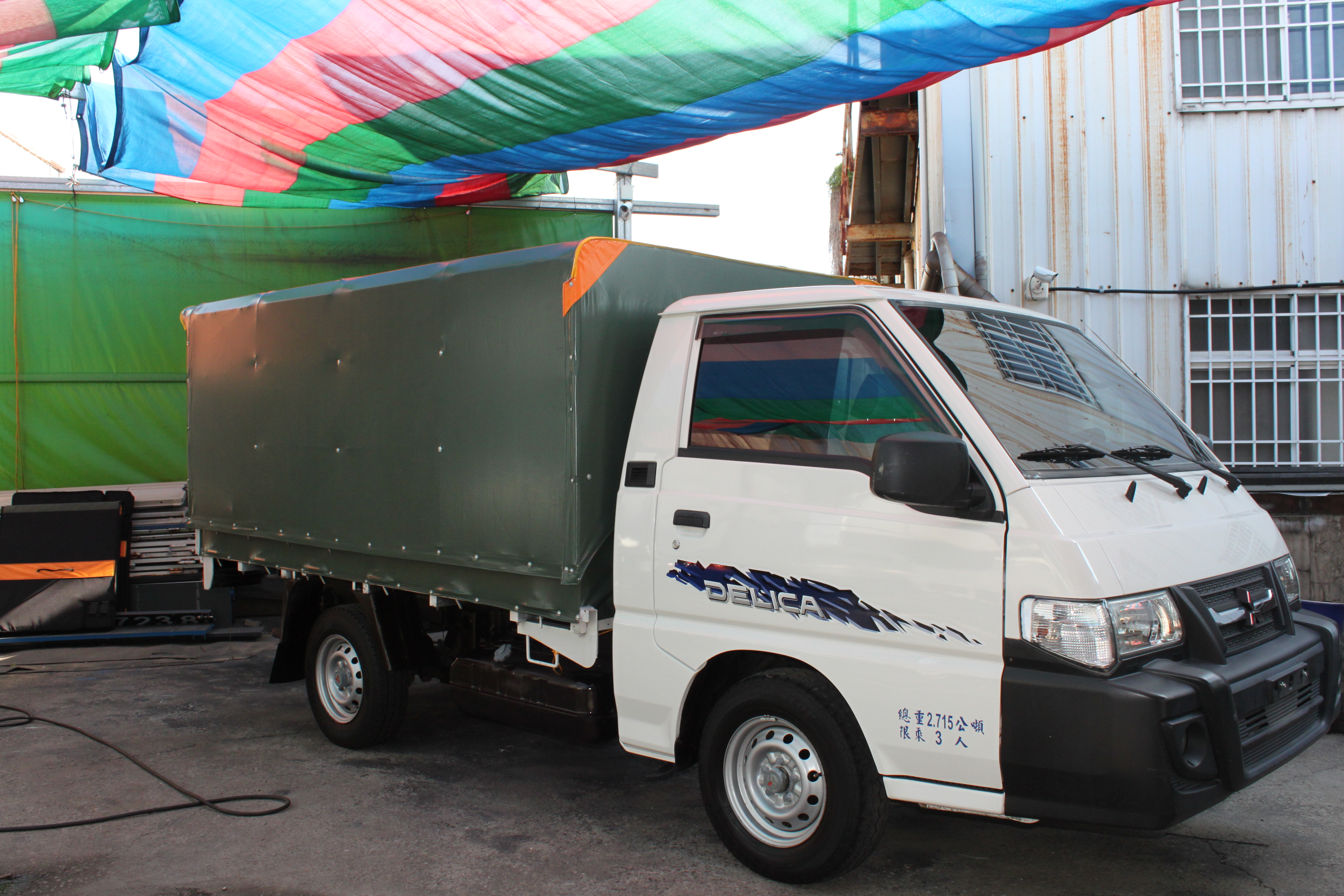 2019年得利卡配備油壓自動升降升降帆布.原板件原廠保養里程保證  第4張相片