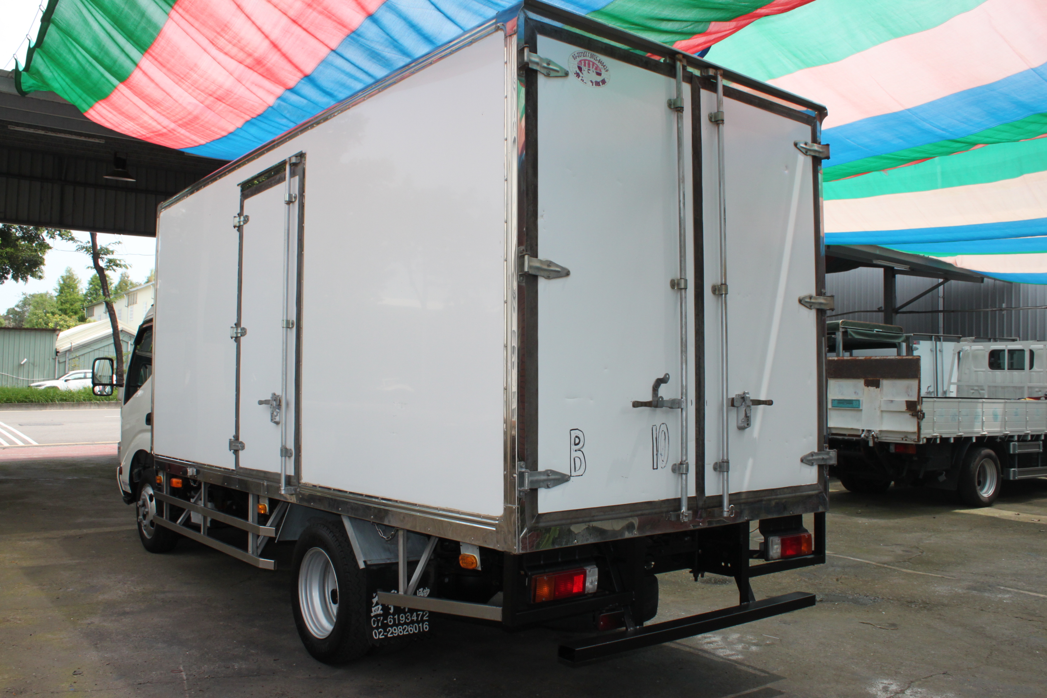 2019Hino 14尺半超長型高箱內高180CM冷凍車保證里程 里程實13萬原版件 原廠保養  第7張相片