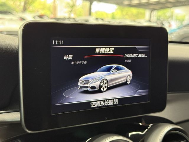 正18年 總代理 C180 Coupe 1.6L - 雙門轎跑/駕駛模式/LED頭尾燈/定速巡航/雙區恆溫/後座出風口/  第14張相片