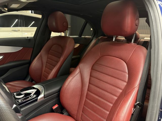 正15年 C300 W205 AMG 2.0L - 紅內裝/柏林之音/記憶通風+電熱椅/免鑰匙啟動/摸門解鎖/定速巡航  第6張相片