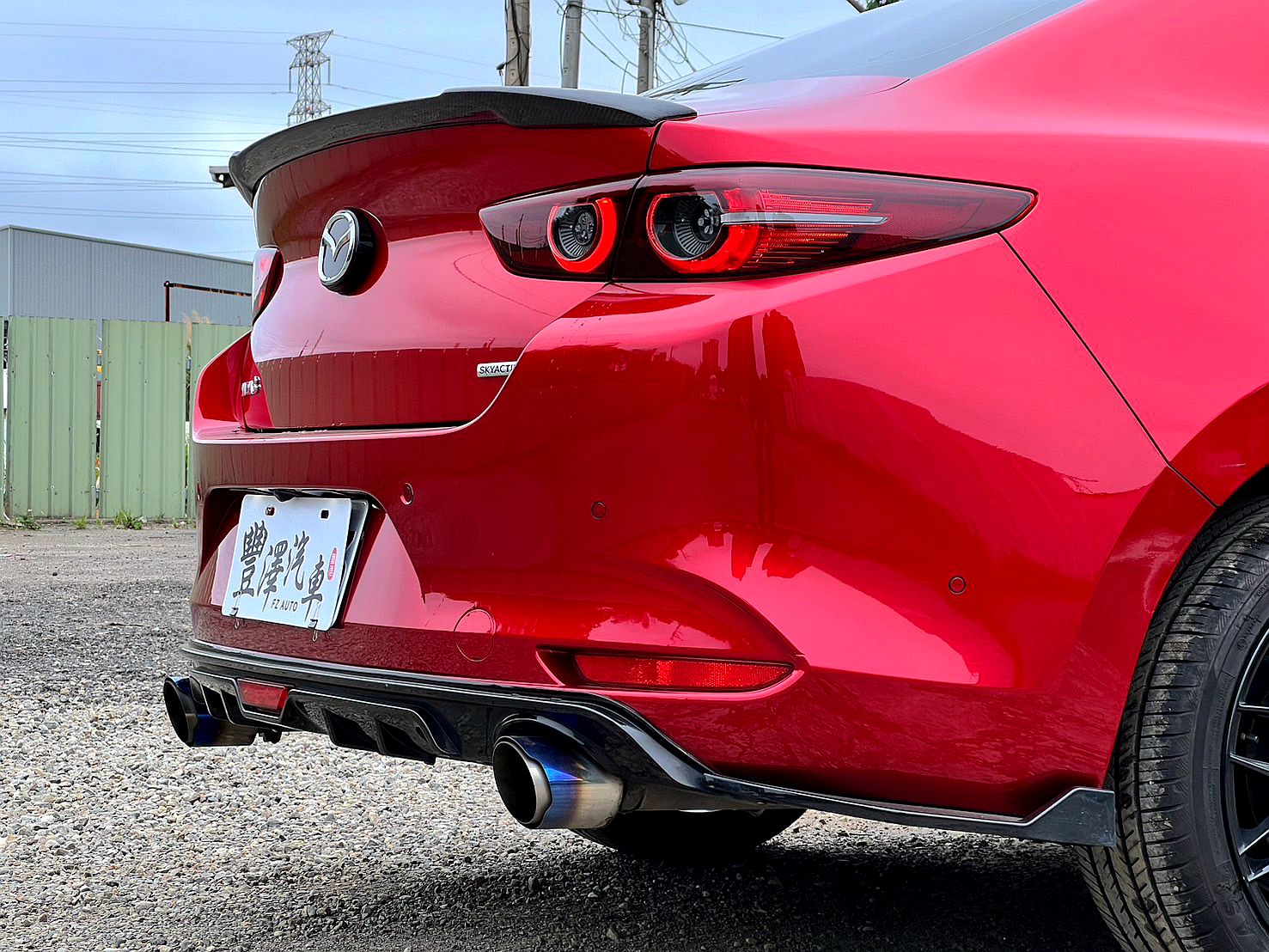 2021年 四代 MAZDA3 旗艦版 原鈑件 認證車  第5張相片