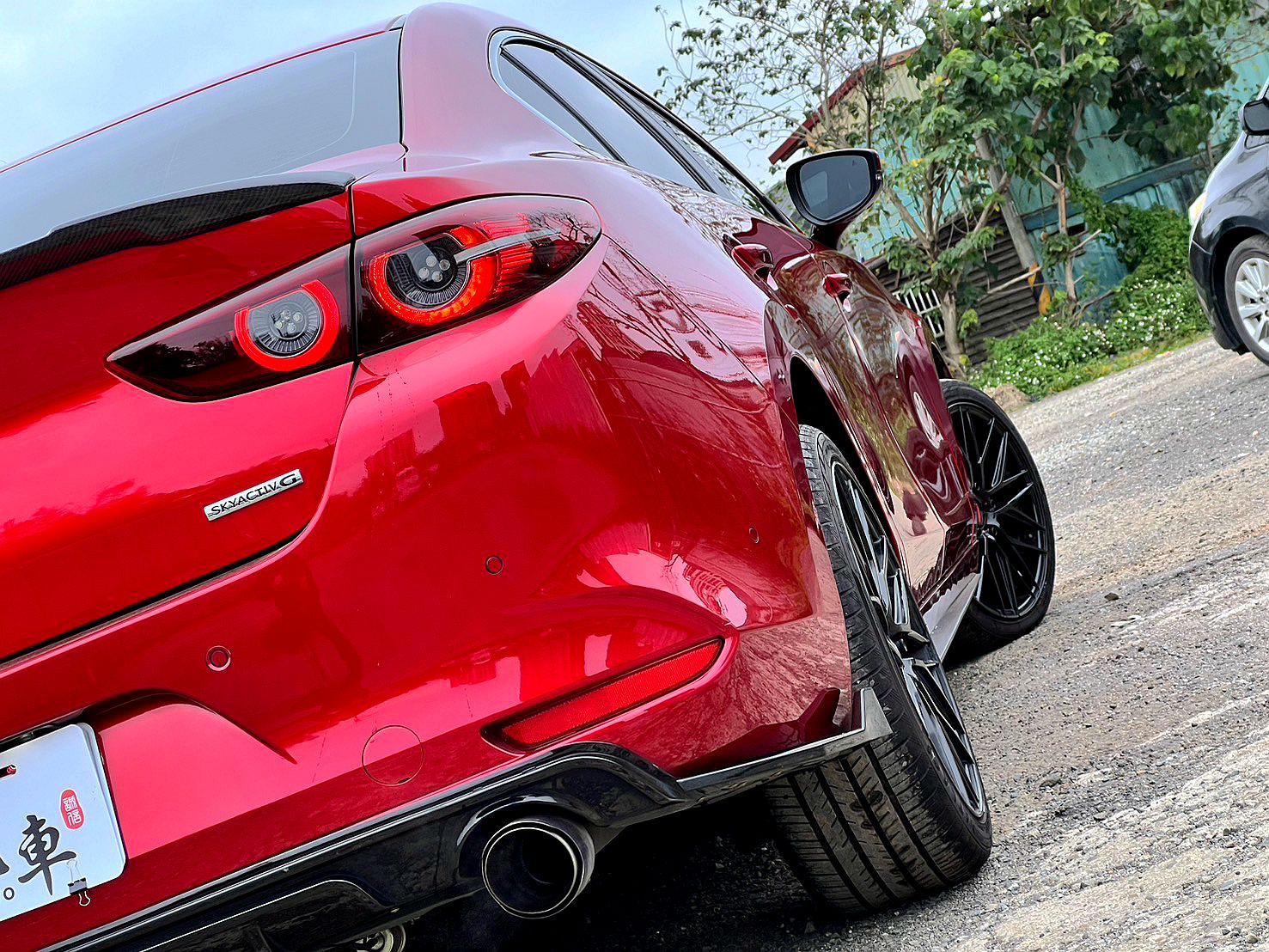 2021年 四代 MAZDA3 旗艦版 原鈑件 認證車  第6張相片