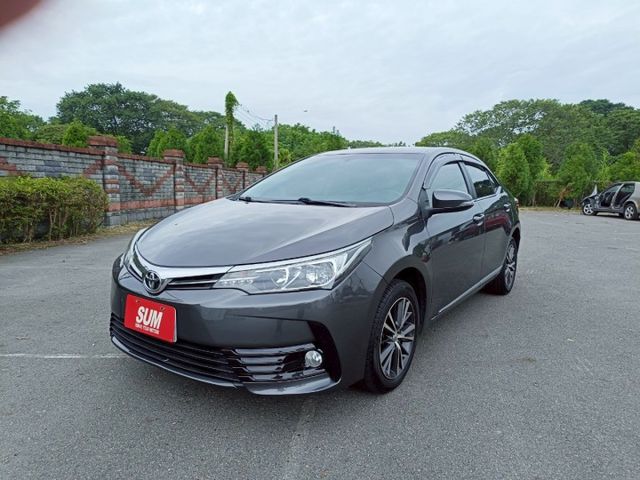 2018 Toyota  Altis 1.8豪華版 灰 恆溫 IKEY 定速 安卓機  第2張相片