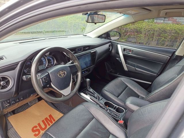 2018 Toyota  Altis 1.8豪華版 灰 恆溫 IKEY 定速 安卓機  第14張相片