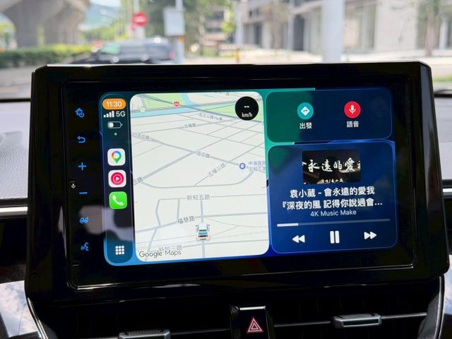 豪華版／里程僅跑9400公里／里程保證／全車原鈑件／免鑰匙／level 2／原廠保固中  第13張相片