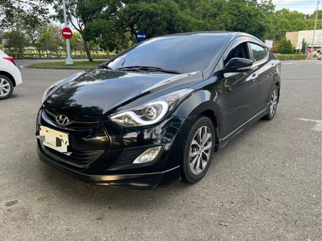 2013 現代 Elantra GLS豪華型 魅力黑 里程僅跑11萬公里 里程保證  全車原版件 可認證  第1張相片