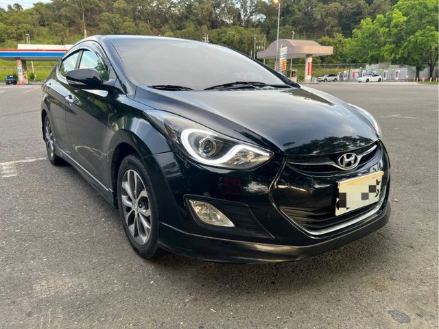 2013 現代 Elantra GLS豪華型 魅力黑 里程僅跑11萬公里 里程保證  全車原版件 可認證  第2張相片