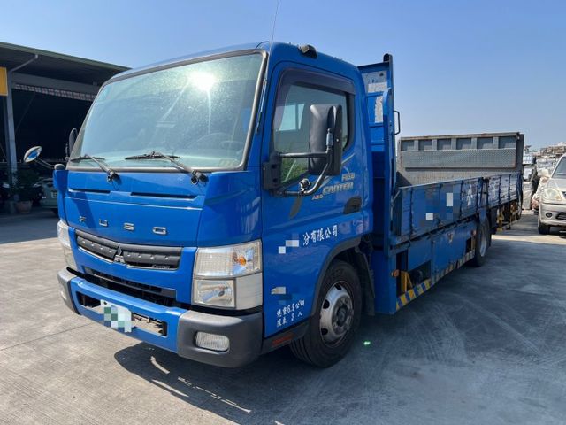 2014 FUSO 間達 6.9噸 里程僅跑23.4萬公里 全車原版件 17呎貨斗 一寸長一寸強 17尺長好強好強  第1張相片