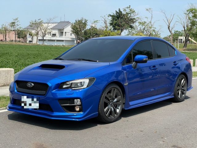 2016 Subaru WRX 2.0渦輪+四驅 僅跑10.6萬而已 里程保證 保證無重大事故 無泡水 已認證 改裝排氣  第1張相片
