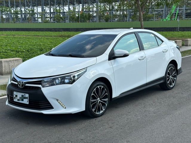 2016 Toyota Altis X版 僅跑14.7萬保證里程 X版獨特空力套件  第1張相片