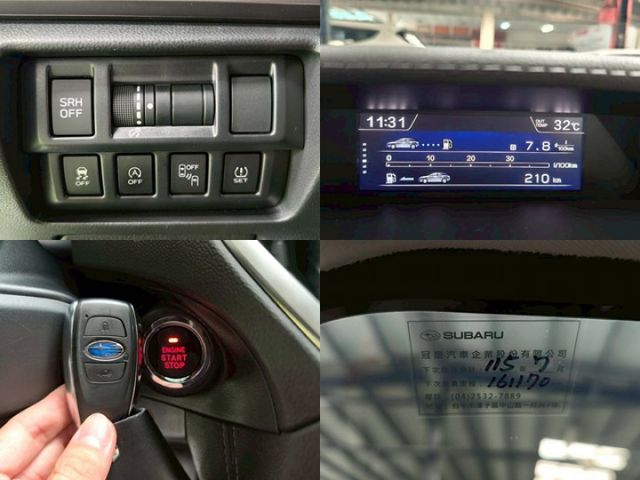 『認證』一手車原廠保養.六代小改款.EyeSight智慧防護.Acc跟車.ikey.Carplay.盲點.倒車影像  第8張相片