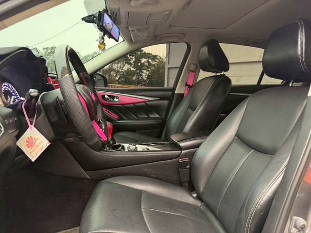 Q50 改鋁圈/可調避震/B牌前六後四卡鉗/閥門排氣/變形蟲方向盤/豎屏安卓機/空力套件/碳纖尾翼  第3張相片