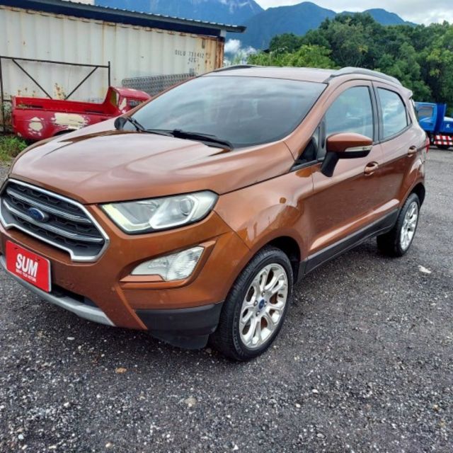 福特 2018 艾可 1.0L 棕色  省油省稅金 經濟實惠  第1張相片