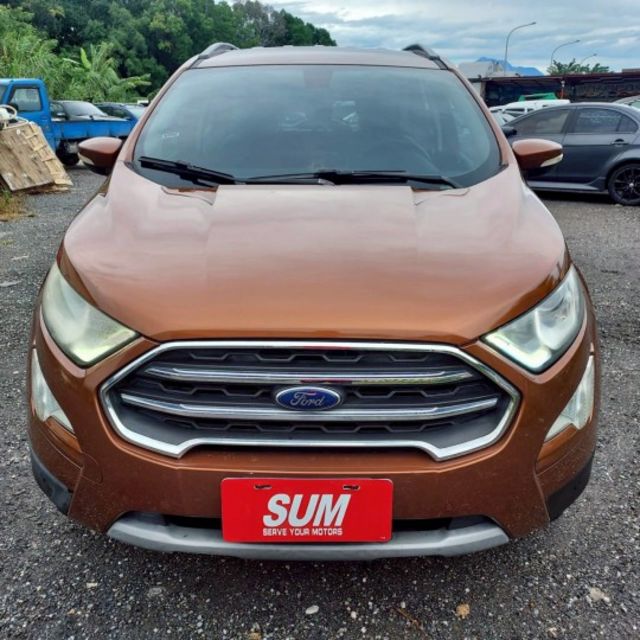 福特 2018 艾可 1.0L 棕色  省油省稅金 經濟實惠  第2張相片