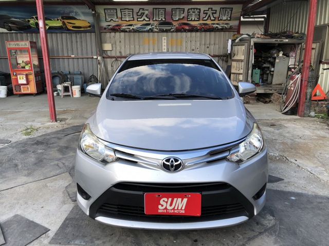 豐田 2017 VIOS 1.5L 銀色 里程保證 經濟實惠  第2張相片