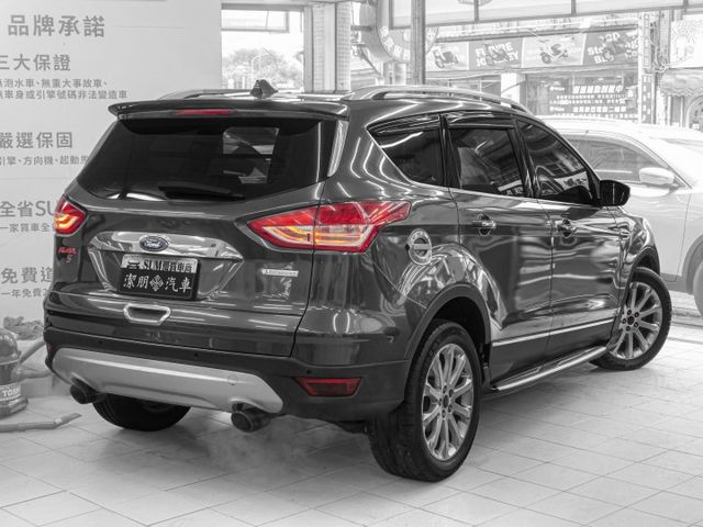 2013年 FORD福特 KUGA 灰 1.6／全景天窗.定速.雙區恆溫.倒車顯影.電尾  第2張相片