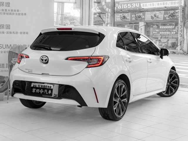 原廠保養！2022年 TOYOTA豐田 Corolla Sport 白 2.0／ACC.盲點.車偏.CarPlay  第2張相片