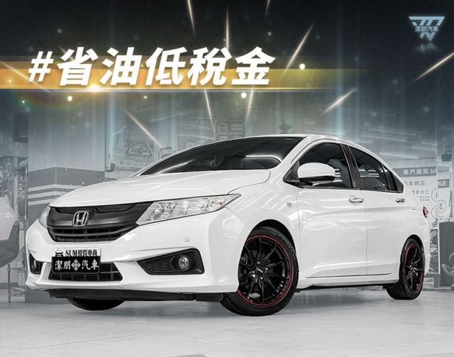 2017年 HONDA本田 CITY 白 1.5／定速.導航.倒車顯影.恆溫  第1張相片