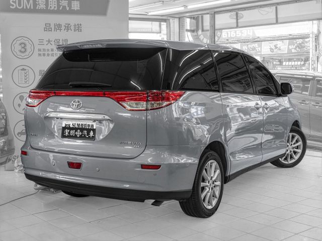 七人座！2013年型 TOYOTA豐田 PREVIA 灰 2.4／I-KEY.全景天窗.定速.電動椅.電滑門.電尾  第2張相片