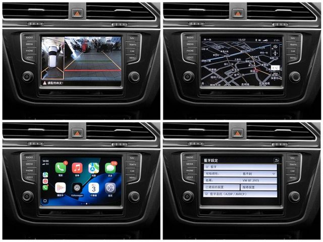 2017年型 VW福斯 Tiguan 白 2.0／I-KEY.ACC.環景.自動停車.電尾  第11張相片