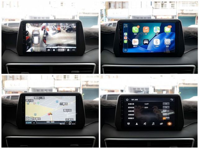 2020年 HYUNDAI現代 TUCSON 黑 1.6／全景天窗.ACC.盲點.車偏.環景.電尾  第12張相片