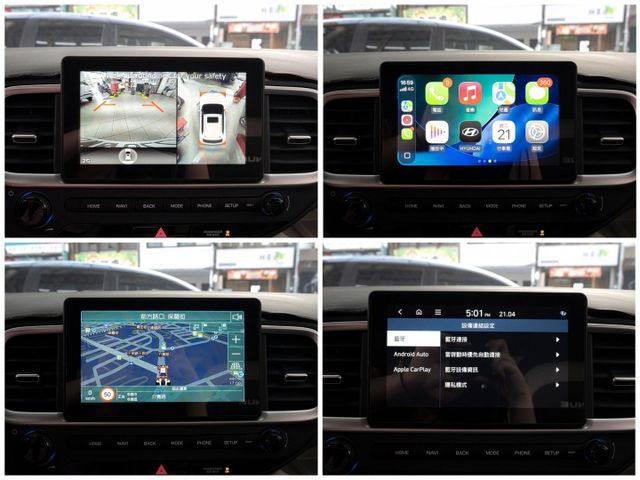 原廠保固！2024年 HYUNDAI現代 VENUE 白 1.6／I-KEY.ACC.盲點.車偏.環景.CarPlay  第11張相片