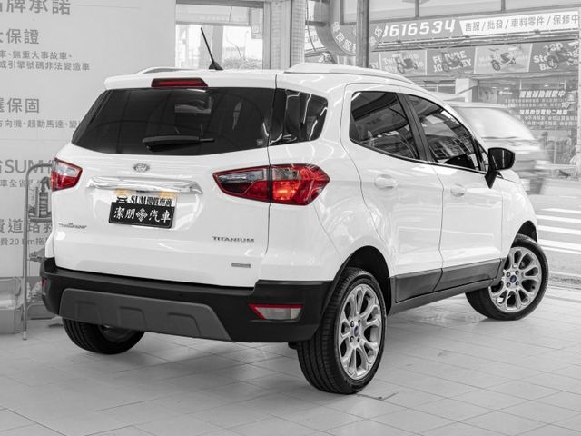 旗艦型！2018年 FORD福特 ECOSPORT 白 1.0／I-KEY.定速.循跡防滑.恆溫.CarPlay  第2張相片