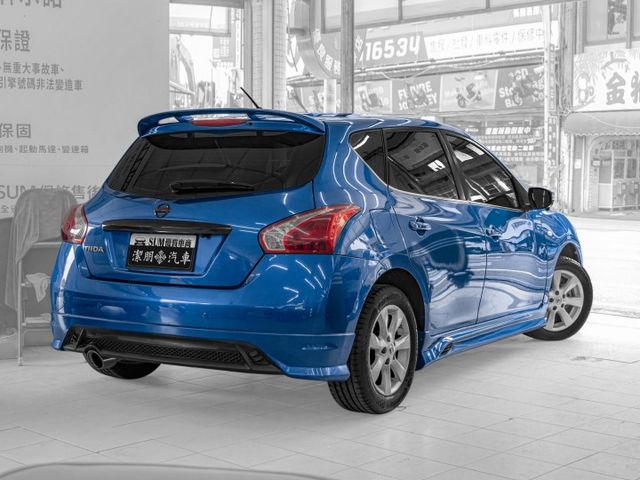 原廠保養！2016年 NISSAN日產 TIIDA 藍 1.6／I-KEY.定速.環景.雙區恆溫.CarPlay  第2張相片