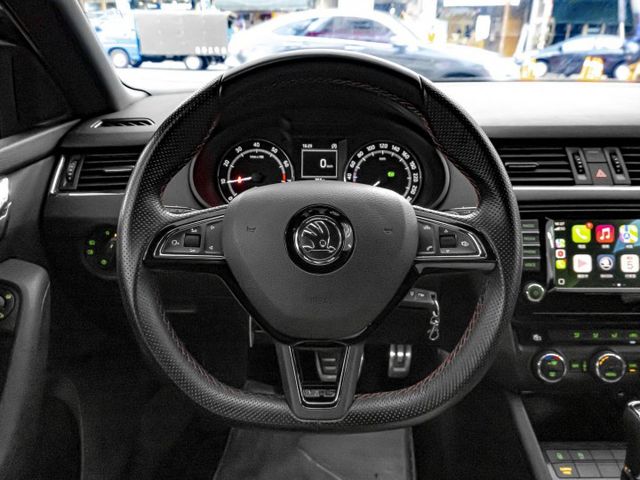 RS版！2016年型 SKODA斯柯達 OCTAVIA 藍 2.0／定速.快撥.循跡防滑.雙區恆溫.CarPlay  第5張相片