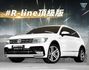2017年型 VW福斯 Tiguan 白 2.0／I-KEY.ACC.環景.自動停車.電尾  第1張縮圖