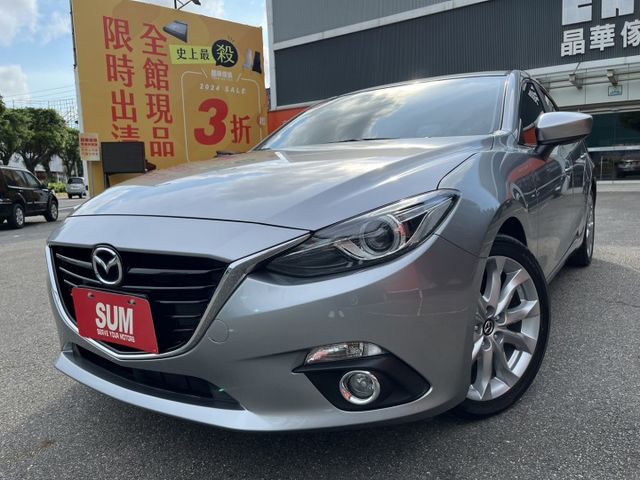 ❱❱❱魂動MAZDA3✧頂級版天窗✧馬力大✧靈敏好操控✅盲點✅都會型煞車輔助✅循跡防滑 ✅胎壓偵測★歡迎蒞臨賞車試乘★  第2張相片